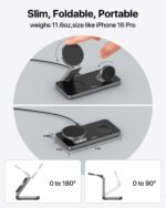 UEQ Foldable 3 in 1 Wireless Charging Station - Image 4