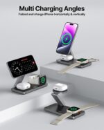 UEQ Foldable 3 in 1 Wireless Charging Station - Image 2