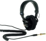 Sony - MDR7506 Professional Large Diaphragm Headphone Bundle with CASE - Image 5