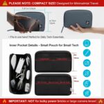 simtoper Small Electronics Organizer Travel Case - Image 4