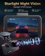 4K+4K Dash Cam Front and Rear, Free 128GB Card Included - Image 4