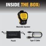 DEWALT Wearable Bluetooth Speaker (Updated Version) - Image 2