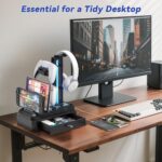 KDD Headphone Stand with USB A&C Charger Ports - Image 2