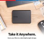 Toshiba Canvio Basics 1TB Portable External Hard Drive - Image 4