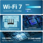 GL.iNet GL-BE6500 (Flint 3e) WiFi 7 Router - Image 4