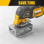 Square Slot Cutter Compatible for Dewalt 20V & Milwukee M18 Oscillating Multi-Tool - Image 3