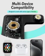 Wireless Charger iPhone Charging Station - Image 3