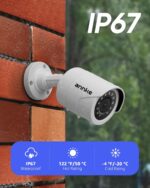 ANNKE 1080p Security Camera 4-in-1 CCTV Bullet Wired Cam - Image 2