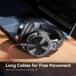 OneOdio Wired Over Ear Headphones Hi-Res Studio Monitor & Mixing DJ Stereo Headsets - Image 4