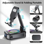 Gifts for Men Women, Cell Phone Stand with Wireless Bluetooth Speaker - Image 5