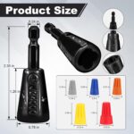 4 Pcs Multifunctional Wire Twister Tool for Drill - Image 3
