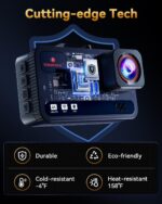 4K+4K Dash Cam Front and Rear, Free 128GB Card Included - Image 2