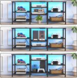 YGEOMER Entertainment Center for TVs - Image 5