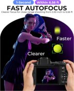 5K Digital Camera - 80MP WiFi Cameras for Photography - Image 5