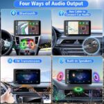 Portable Wireless with Apple CarPlay and Android Auto Screen - Image 4