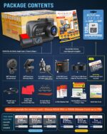 ROVE R2-4K DUAL Dash Cam Front and Rear - Image 4