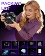 5K Digital Camera - 80MP WiFi Cameras for Photography - Image 2