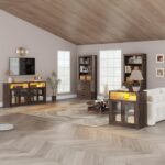 chartustriable 157" W 4-Piece Entertainment Center - Image 3