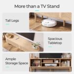 LINSY HOME 70" Fluted TV Stand for TVs - Image 2