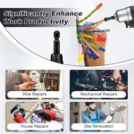 4 Pcs Multifunctional Wire Twister Tool for Drill - Image 4
