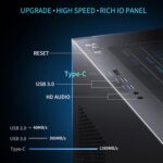 MUSETEX PC CASE ATX 6 PWM ARGB Fans Pre-Installed - Image 4