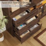 chartustriable 157" W 4-Piece Entertainment Center - Image 4