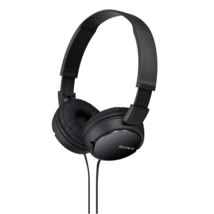 Sony ZX Series Wired On-Ear Headphones, Black MDR-ZX110