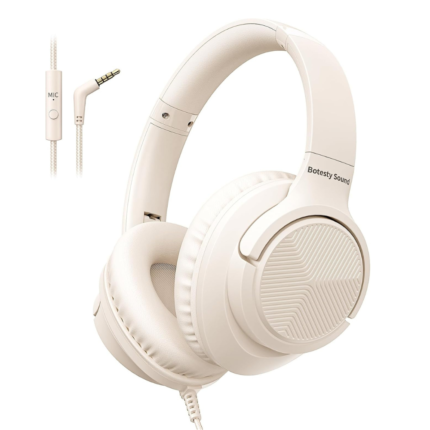 Botesty Sound Headphones Wired with Microphone