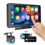 Portable Wireless with Apple CarPlay and Android Auto Screen