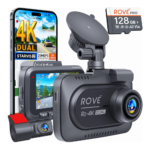 ROVE R2-4K DUAL Dash Cam Front and Rear