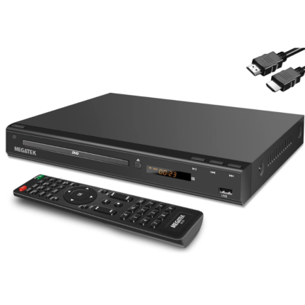 MEGATEK Region-Free HDMI DVD Player for TV