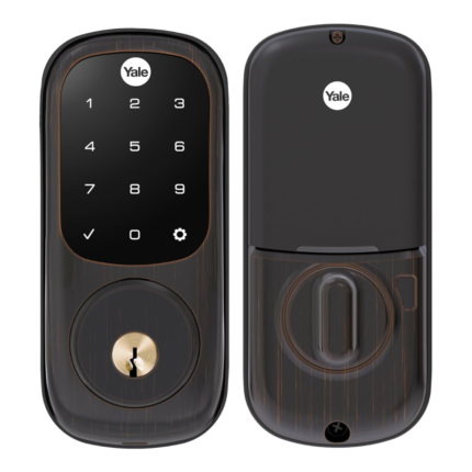 Yale Touchscreen Deadbolt with Z-Wave in Oil Rubbed Bronze