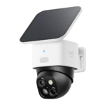 eufy Security SoloCam S340, Solar Security Cameras Wireless Outdoor