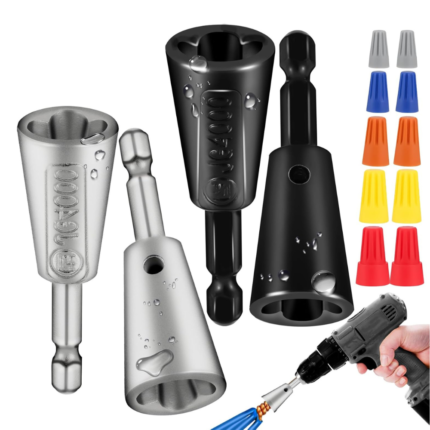 4 Pcs Multifunctional Wire Twister Tool for Drill