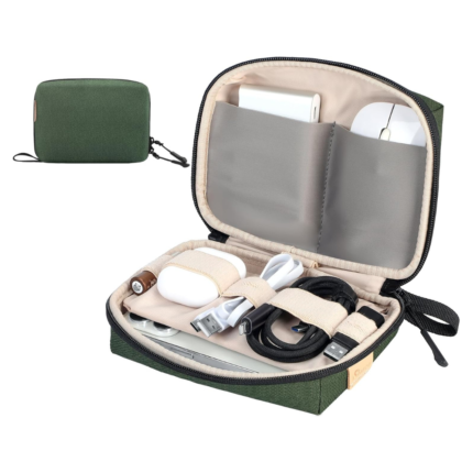 SIMTOP Small Electronics Organizer Travel Case