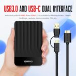 YOTUO 500GB External Hard Drive, Portable Storage Expansion HDD, USB 3.0 & USB-C for PC, Mac - Image 3
