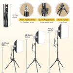 Torjim Softbox Photography Lighting Kit, 16" x 16" with 85W LED Bulbs - Image 5