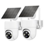 Oculview 2K Solar Security Cameras Wireless Outdoor, 2PCS Outdoor Camera Wireless with 360° - Image 2