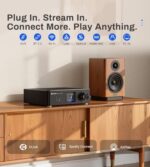 Vangoa Multiroom Streaming Amplifier, 300W x2 WiFi Stereo Audio Amp with HDMI ARC - Image 3