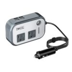 FOVAL 200W Car Power Inverter, 12V DC to 110V AC with 4 USB Ports - Image 2