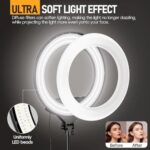 EMART 18" LED Ring Light with Stand, 2800-6500K Dimmable - Image 5