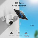 Oculview 2K Solar Security Cameras Wireless Outdoor, 2PCS Outdoor Camera Wireless with 360° - Image 3