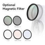 Haida Magnetic Filter Kit for iPhone (CPL, Mist Black 1/4, Filter Holder, Filter Case) - Image 3
