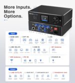 Vangoa Multiroom Streaming Amplifier, 300W x2 WiFi Stereo Audio Amp with HDMI ARC - Image 5