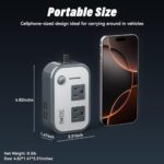 FOVAL 200W Car Power Inverter, 12V DC to 110V AC with 4 USB Ports - Image 4