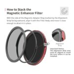 Haida 82mm U-LR Mag X-in-1 Kit (CPL-VND, Enhancer, Mist Red & Black) - Image 5