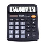 CATIGA 12 Digit Desk Calculator, Desktop Calculators with Large LCD Display & Big Buttons - Image 2