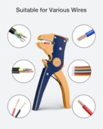 VCELINK Wire Stripper and Cutter, Quick Strip Automatic Wire Stripper - Image 5