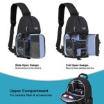 MOSISO Camera Sling Bag, Compact Crossbody Photography Bag - Image 3