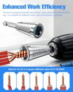 Hoiuter Wire Twister Tool for Drill, 2026 Upgraded Wire Nut Twister for Drill - Image 4